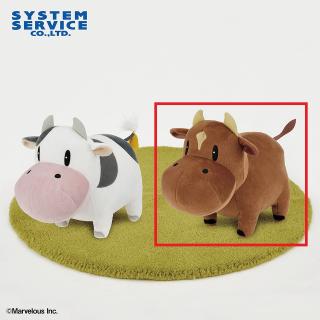 【牧場物語】【Bウシさん(茶)】牧場物語 ウシさんぬいぐるみXL