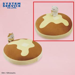 【ともだちはくま】【Bつぼ】ともだちはくま はちみつホットケーキのもちもちクッションXL