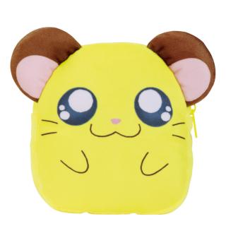 【とっとこハム太郎】【Dちび丸ちゃん】とっとこハム太郎 ぬいぐるみポーチ