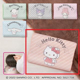 【サンリオ】【Aハローキティ】サンリオキャラクターズ パステルつみき柄低反発まくら