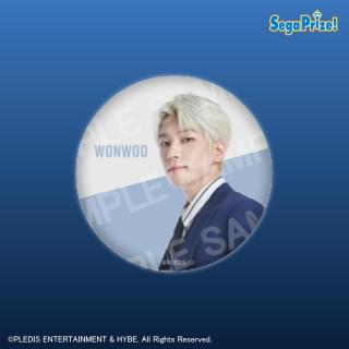 【SEVENTEEN】【セット配送】【F:WONWOO】SEVENTEEN　[MP]缶バッジ