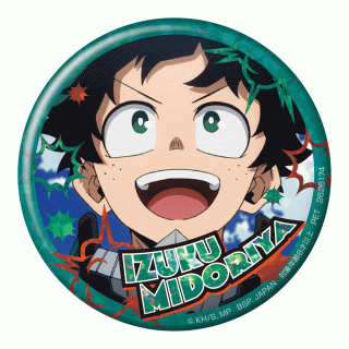 【僕のヒーローアカデミア】【セット配送】【A緑谷出久】僕のヒーローアカデミア ホログラム缶バッジ