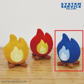 【Cブルー】FANS 卓上たきびぬいぐるみBIG