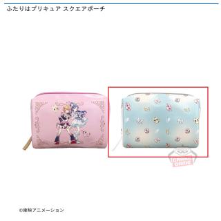 【プリキュア】【Bブルー】ふたりはプリキュア スクエアポーチ