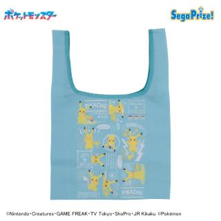 【ポケットモンスター】【Dグリーン】ポケットモンスター　コンパクトエコバッグ