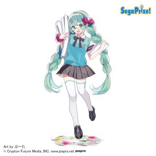 【初音ミク】【B:ぶーた Ver.】初音ミクシリーズ　[PtZ]ビッグクリアスタンド“初音ミク 16th Anniversary”