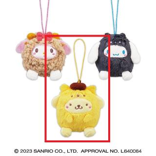 【サンリオ】【Cポムポムプリン】サンリオキャラクターズ どうぶつ着ぐるみマスコット2