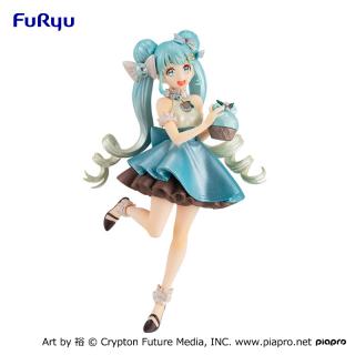【初音ミク】初音ミクSweetSweetsフィギュアーチョコミント パールver. ー