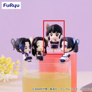【鬼滅の刃】【B栗花落カナヲ】鬼滅の刃ちょこっとひっかけフィギュアぷちーしのぶ・カナヲ・アオイ・カナエー