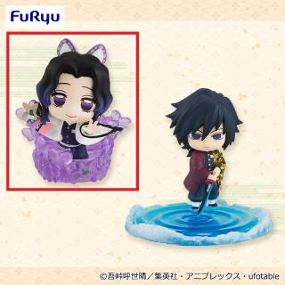 【鬼滅の刃】【A胡蝶しのぶ】鬼滅の刃ほーるどフィギュアミニー胡蝶しのぶ・冨岡義勇ー