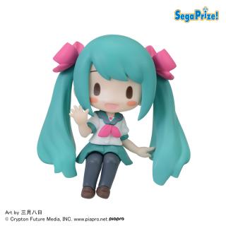 【初音ミク】【A:三月八日 Ver.】初音ミクシリーズ　ちょこのせ　ミニフィギュア“初音ミク 16th Anniversary”（EX）