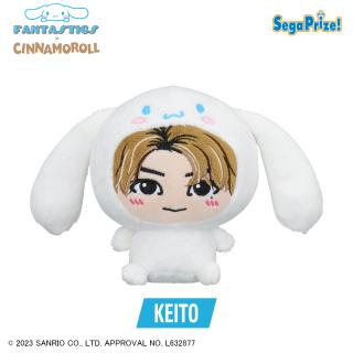 【B:KEITO】FANTASTICS×シナモロール　ミニぬいぐるみ Ver.1（EX）