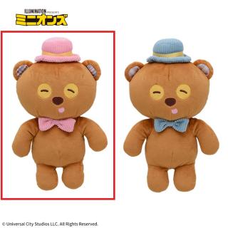 【Bピンク】ミニオン　Mぬいぐるみ“ティム”　～Gentleman～