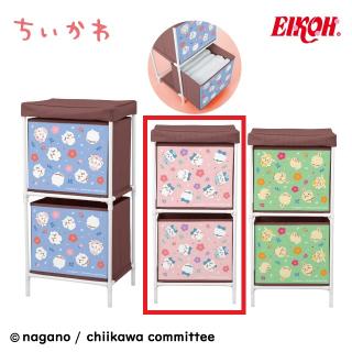 【ちいかわ】【セット配送】【Bハチワレ】ちいかわ 2段収納ボックス