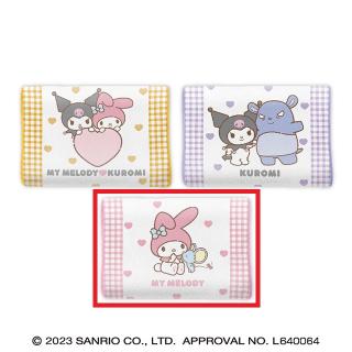 【Bマイメロディ・フラットくん】マイメロディ いつもいっしょのお友達低反発まくら