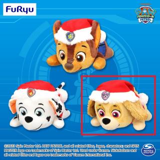 【パウ・パトロール】【Cスカイ】パウ・パトロール サンタ帽子ぬいぐるみ