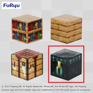 【マインクラフト】【Dエンダーチェスト】マインクラフト ブロック～本棚／オークの木材／作業台／エンダーチェスト～