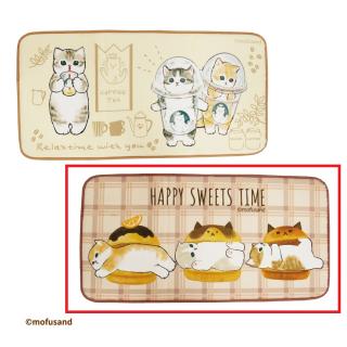 【mofusand】【Bスイーツ】mofusandキッチンマット