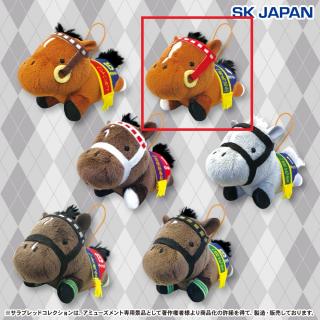 【サラブレッドコレクション】【Bトウカイテイオー】サラブレッドコレクションねそべりミニマスコット4
