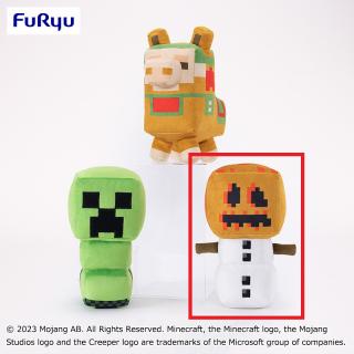 【マインクラフト】【Cスノーゴーレム】マインクラフト Seasons Greetingsぬいぐるみ