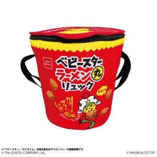【コラボプライズ】【リュック】おやつカンパニーベビースターラーメン丸リュック