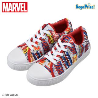 【MARVEL】【G:26cm×キャラクターロゴ柄】MARVEL　[PtZ]スニーカー