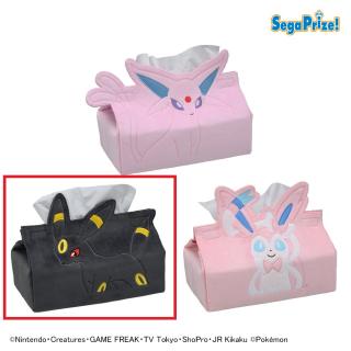【ポケットモンスター】【Bブラッキー】ポケットモンスター　[PM]ティッシュボックスカバー～エーフィ／ブラッキー／ニンフィア～