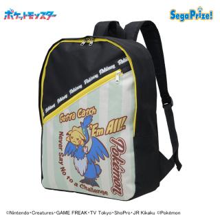 【ポケットモンスター】【Aピカチュウ＆ウッウ】ポケットモンスター　[PM]リュック　～Logo Collection～