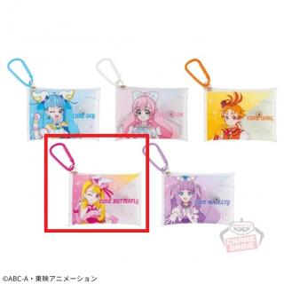 【プリキュア】【Dキュアバタフライ】ひろがるスカイ！プリキュア カラビナ付きミニクリアポーチ