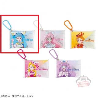 【プリキュア】【Aキュアスカイ】ひろがるスカイ！プリキュア カラビナ付きミニクリアポーチ