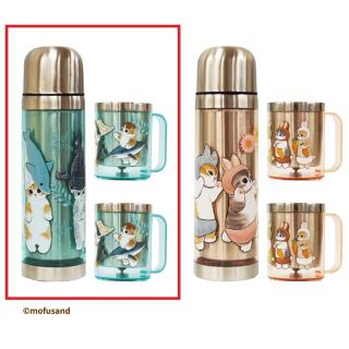 【mofusand】【Aジンベイザメ】mofusandステンレスボトル&2Pマグセット