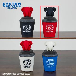 【ドムドムハンバーガー】【Bレッドカップ】ドムドムハンバーガー どむぞうくん カップ型ポーチ