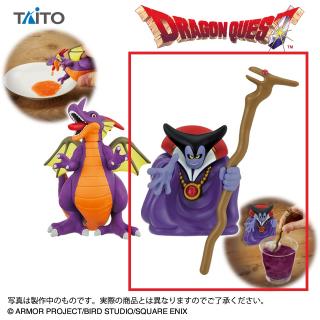 【ドラゴンクエスト】【Bりゅうおう】ドラゴンクエスト　AM　竜王のキッチンフィギュア　～マドラー＆調味料入れ～