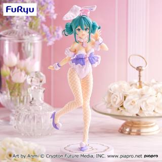 【初音ミク】初音ミク BiCute Bunnies Figureー白うさぎ ラベンダーver.ー