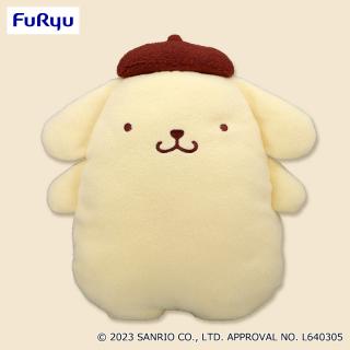 ポムポムプリン ふわもこワッペンBIGぬいぐるみ