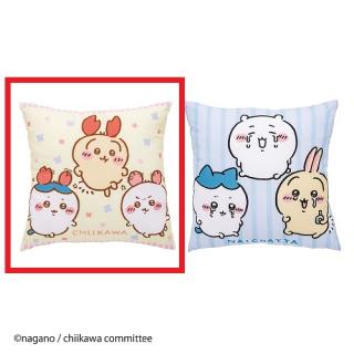 【ちいかわ】【セット配送】【Aイエロー】ちいかわ45cmクッション