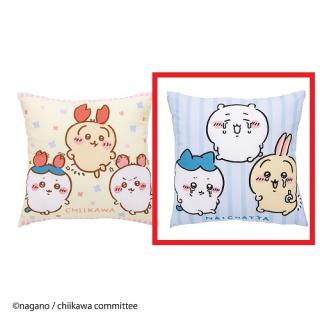 【ちいかわ】【セット配送】【Bブルー】ちいかわ45cmクッション