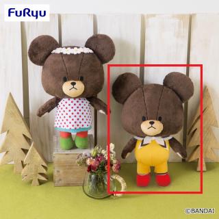 【サンリオ】【Aセーラー】くまのがっこうじてんしゃりょこうBIGぬいぐるみ