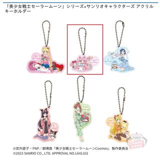 【サンリオ】【Bちびうさ×マイメロディ】「美少女戦士セーラームーン」シリーズ×サンリオキャラクターズ アクリルキーホルダー