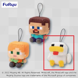 【マインクラフト】【Cニワトリ】マインクラフトデフォルメマスコット～アレックス・スティーブ・ニワトリ～