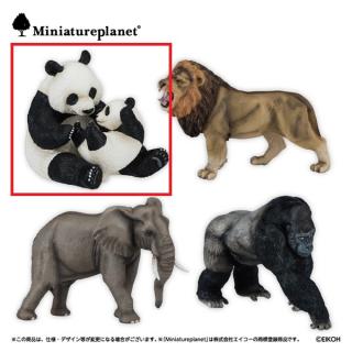 【Aジャイアントパンダ】ミニチュアプラネット動物インフィニティ