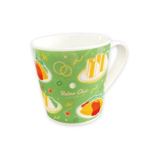 【Cグリーン】レトロチックマグカップ