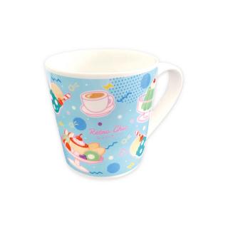 【Bブルー】レトロチックマグカップ