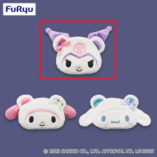 【サンリオ】【Bクロミ】サンリオキャラクターズ ホワイトスノーベアフェイスポーチ付きエコバッグ