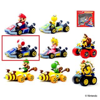 【スーパーマリオ】【Cキノピオ】マリオカート7プルバックフィギュア