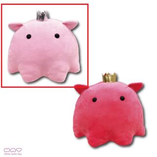 【Aピンク】もちぷにキングメンダコくんぬいぐるみBIG