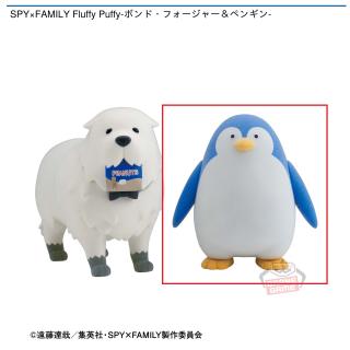 【SPY×FAMILY】【Bペンギン】SPY×FAMILY Fluffy Puffy-ボンド・フォージャー＆ペンギン-