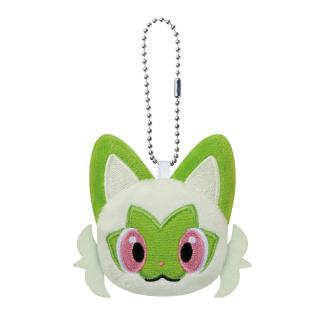 【ポケットモンスター】【Bニャオハ】ポケットモンスター ボールチェーン付きフェイスぬいぐるみvol.2