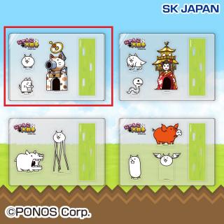【にゃんこ大戦争】【Aネコ&わんこ】にゃんこ大戦争アクリルスタンドセット1～日本編京都府～