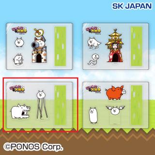 【にゃんこ大戦争】【Cキモネコ&カバちゃん】にゃんこ大戦争アクリルスタンドセット1～日本編京都府～